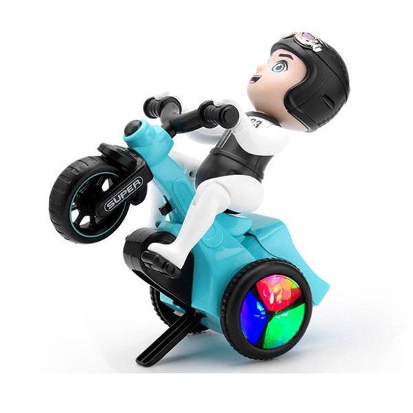 Imagem de Motocicleta Wokex 360 Universal Twistering com música e luz