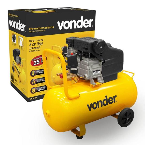 Imagem de Motocompressor 25L MCV 25 220V Vonder