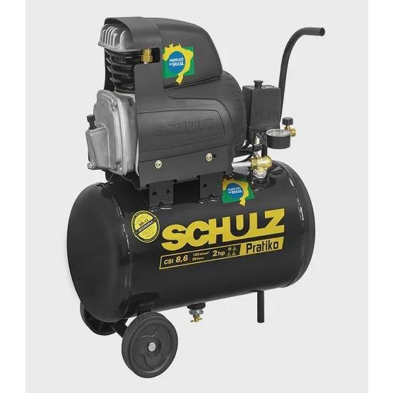 Imagem de Motocompressor Ar Portátil Pistão csi 8,6/25 2hp - 220V Schulz