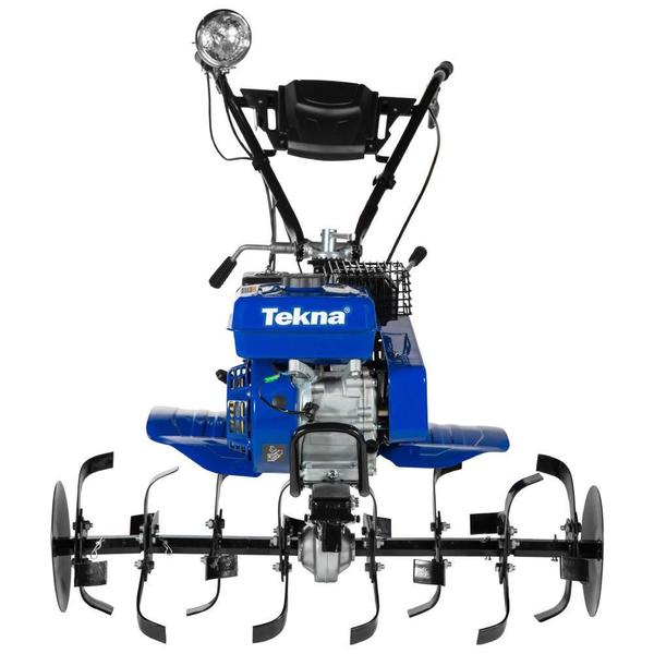 Motocultivador Gasolina 7HP com Rodas e Enxadas TK90R TEKNA Imagem de Motocultivador Gasolina 7HP com Rodas e Enxadas TK90R TEKNA