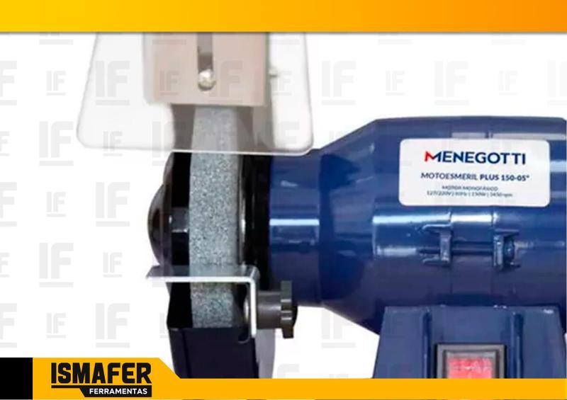 Imagem de Motoesmeril De Bancada 1/4 Hp Para Rebolo De 5pol Plus 150-0