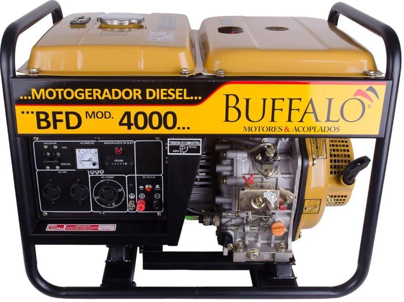 Imagem de Motogerador Diesel Buffalo 7CV Monofásico 115/230V Partida Manual 70732