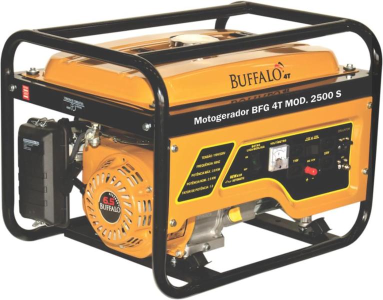 Imagem de Motogerador Gasolina Buffalo 6,5CV Monofásico 115/230V Partida Manual 60637