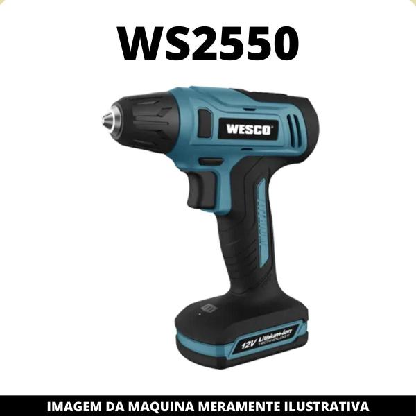 Imagem de Motor 12v Para Parafusadeira WS2550 WESCO