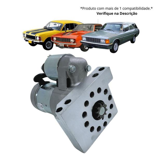 Imagem de Motor Arranque Partida 12V Opala Caravan Camaro Covette Zen