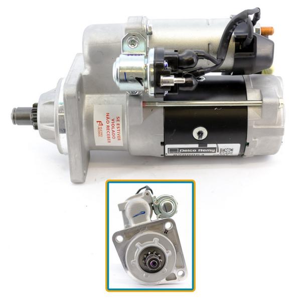 Motor Arranque Partida Delco 29MT Case Fiat Allis 24 Volts - Delco Remy - 8200064M Imagem de Motor Arranque Partida Delco 29MT Case Fiat Allis 24 Volts - Delco Remy - 8200064M