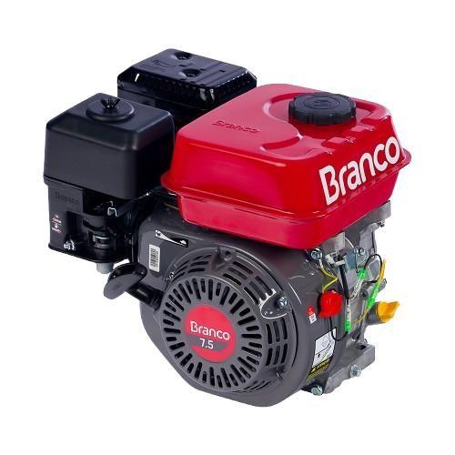 Imagem de Motor branco a gasolina b4t 7.5hp partida manual