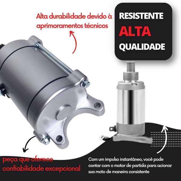 Imagem de Motor De Partida Cg 125 Titan 2000 Até 2004 Cbx 200 Nx 200