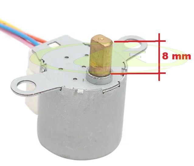Motor de passo 12v dc25o ohm para ar condicionado flap encoder