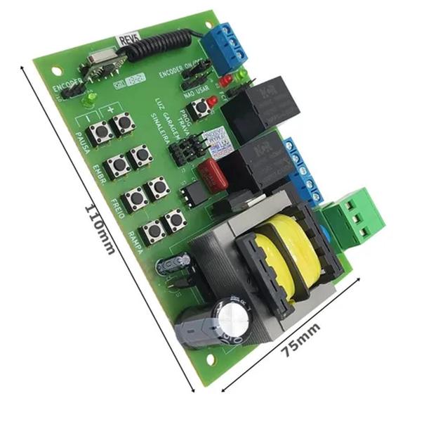 Imagem de Motor Deslizante Agl Trino 900Kg 1/2Hp + 3 metros de cremalheira - 3278