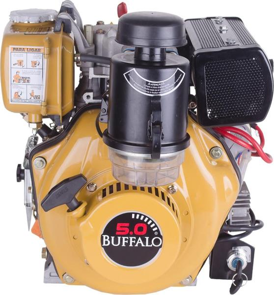 Imagem de Motor Diesel Buffalo 5CV 219cc 4T Partida Elétrica 70502