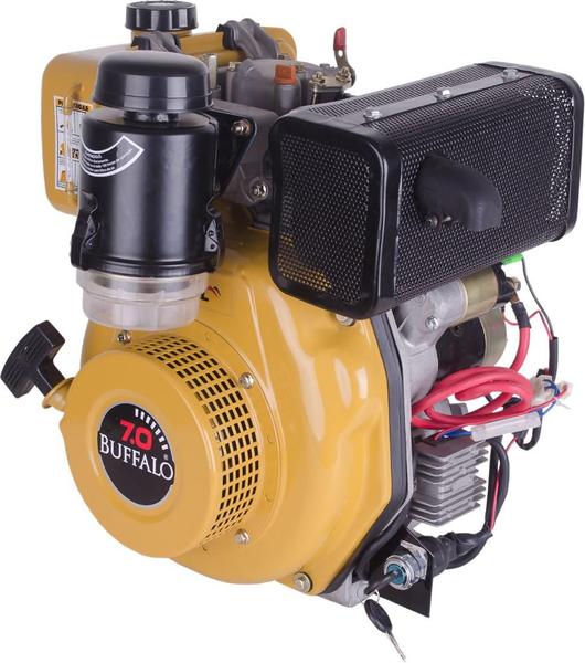 Imagem de Motor Diesel Buffalo 7CV 306cc 4T Partida Elétrica 70701