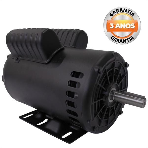 Motor Elétrico 3CV Monofásico Alta Rotação 2 Polos 2P 110V 220V Indução Compressor Serra Lixadeira - NOVA MOTORES Imagem de Motor Elétrico 3CV Monofásico Alta Rotação 2 Polos 2P 110V 220V Indução Compressor Serra Lixadeira