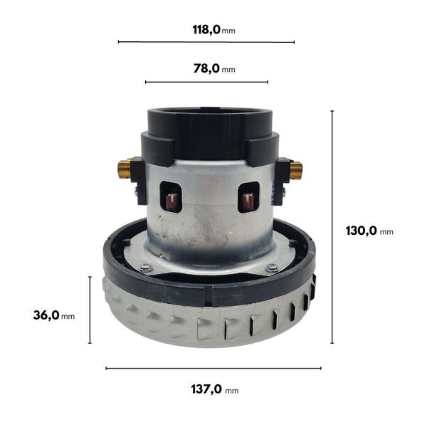 Imagem de Motor Elétrico Compatível com Aspirador Karcher NT3000 1200W (127V)