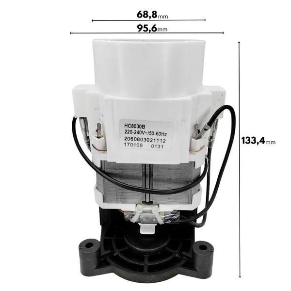 Imagem de Motor Elétrico Compatível com Lavajato Intech Machine Acqua 1400 1300W (220V)