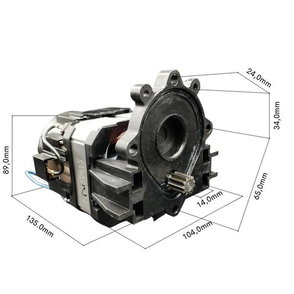 Imagem de Motor Elétrico Compatível com Lavajato WAP Atacama Smart 2200 1400W (220V)