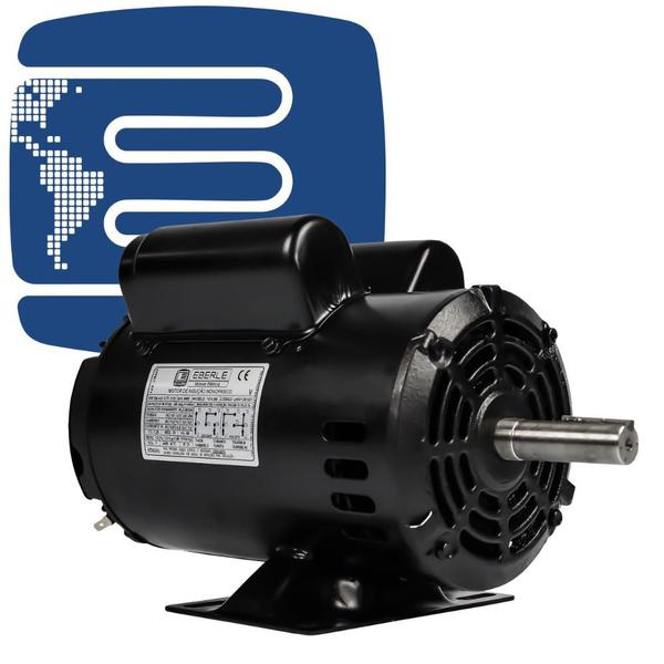 Motor Elétrico Monofásico 3cv 4 Pólos Baixa Rotação 110/220 V 60Hz - Mercosul Imagem de Motor Elétrico Monofásico 3cv 4 Pólos Baixa Rotação 110/220 V 60Hz