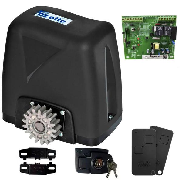 Motor Eletrônico Deslizante Rossi Dz Atto Turbo Portão 350kg S/Cremalheira Imagem de Motor Eletrônico Deslizante Rossi Dz Atto Turbo Portão 350kg S/Cremalheira