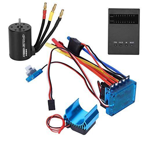 Imagem de Motor ESC Set VGEBY 3650 4300KV Brushless 120A 1:10 RC Car