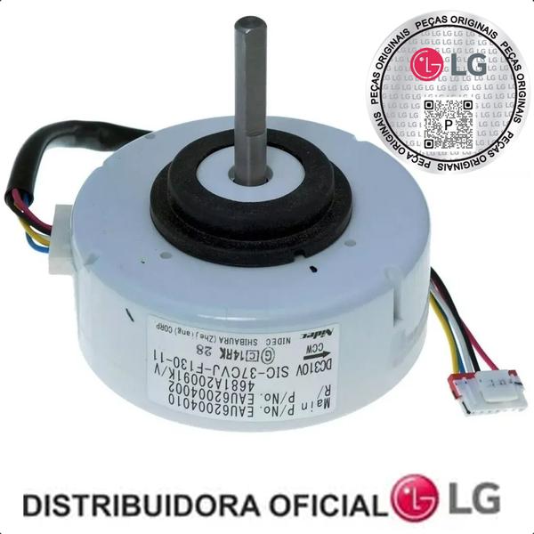 Motor Evaporadora Ar LG 4681A20091V S4-W12JA3WA Imagem de Motor Evaporadora Ar LG 4681A20091V S4-W12JA3WA