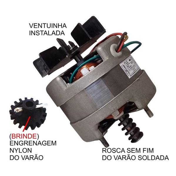 Imagem de Motor GME + Rosca sem fim + Engrenagem do varão + Cupilha