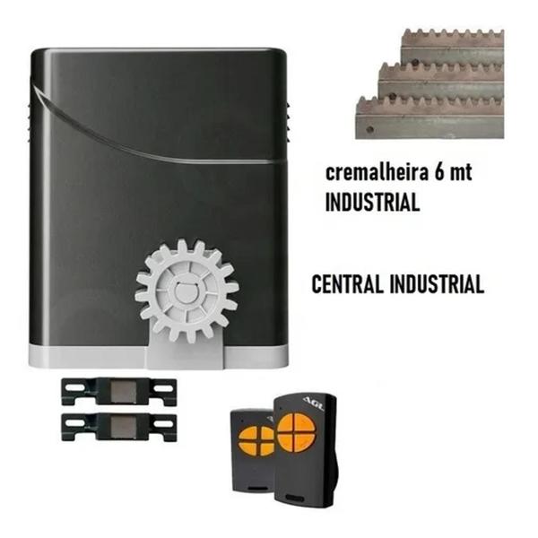 Motor Industrial 1cv Portão 2000kg Grande Agl 220v 5 Mts 2tx Imagem de Motor Industrial 1cv Portão 2000kg Grande Agl 220v 5 Mts 2tx