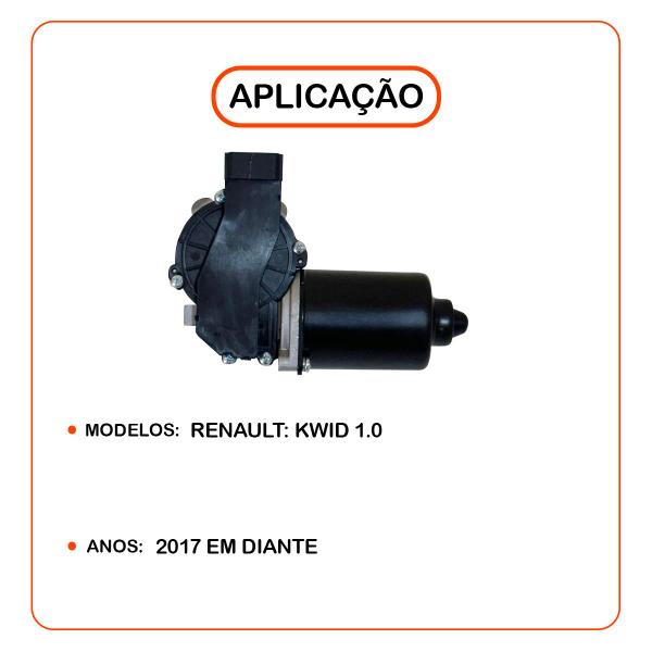 Imagem de Motor Limpador Para-brisa Dianteiro Renault Kwid 2016 Até 2023