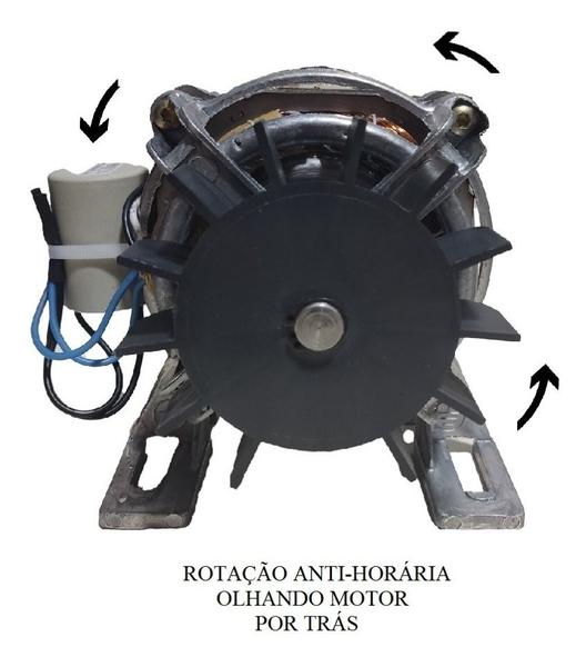 Imagem de Motor Máquina De Frango Elétrico Forte 8 Espeto/Bandeja 220v