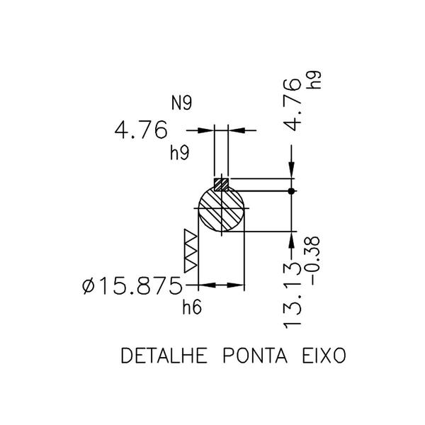 Imagem de Motor Monofásico Weg Para Betoneira 1cv 4 Polos W56 110/220V