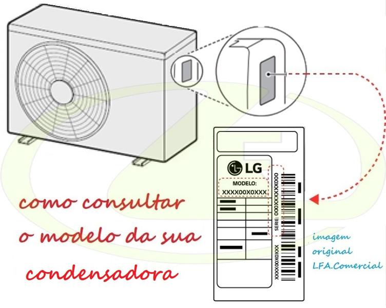 Imagem de Motor original lg condensadora amnh09gtuc0 amnh12gtuc0 amnw18gdcr0 amnw18geca0 amnw24gdcr0 amnw24geca0