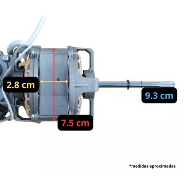 Imagem de Motor Para Ventilador Britânia Bvt480 7528S 160W - 127V