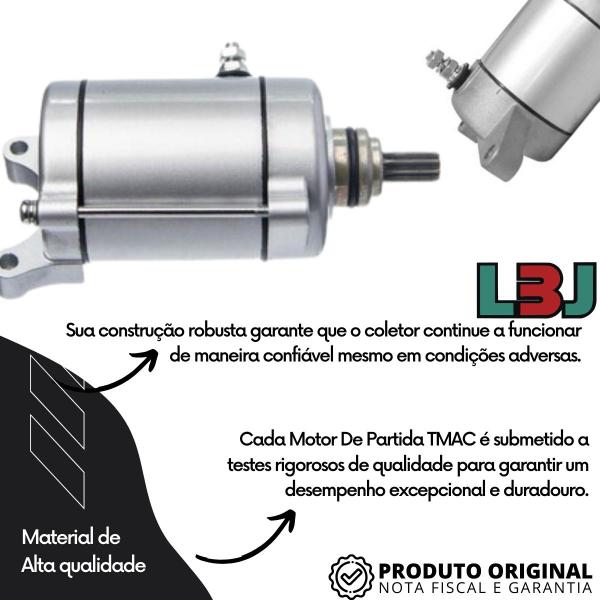 Imagem de Motor Partida Cg 125 Es 2000 A 2004 Cg 125 Kse 2002 A 2004