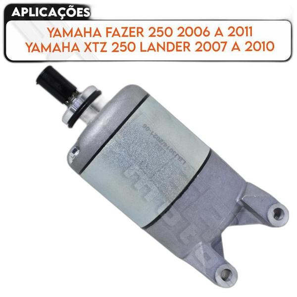 Imagem de Motor Partida Fer 250/ Lander 250 2006 A 2010 T-Mac