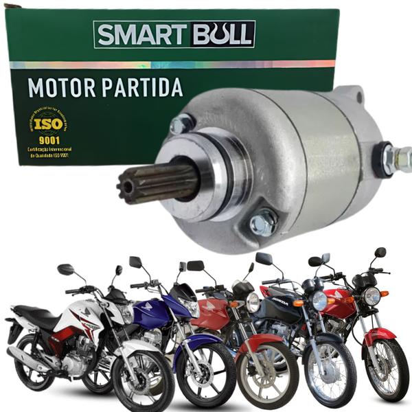 Imagem de Motor Partida Nxr 150 Bros 2006 2007 2008 2009 2010 2011 2012 2013 2014 2015