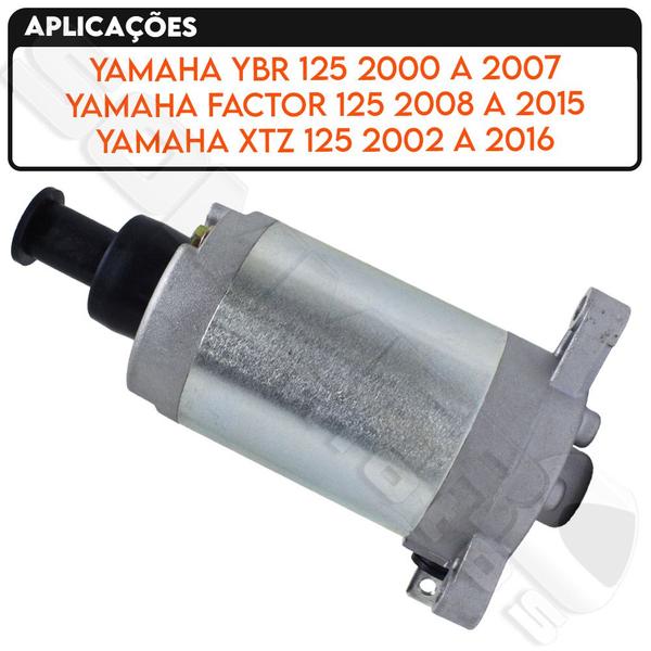 Imagem de Motor Partida Ybr 125/ Factor 125/ Xtz 125 Magnetron