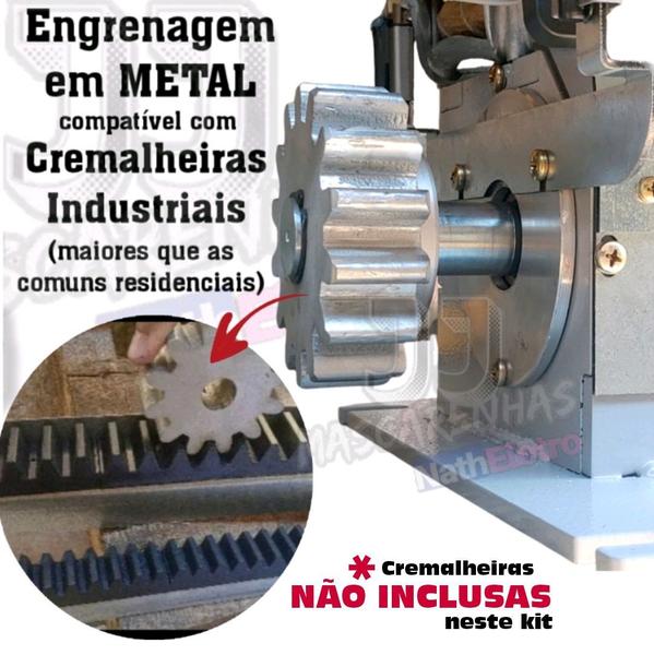 Motor Portão 2000kg industrial 1cv Strong Rcg 220v 2 control Imagem de Motor Portão 2000kg industrial 1cv Strong Rcg 220v 2 control