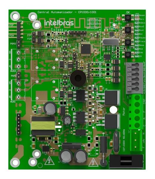 Imagem de Motor Portão Dz 1/3hp 600 Kg Base Alumínio 433mhz Intelbras 220v