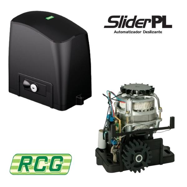 Imagem de Motor Portão Eletrônico Correr Deslizante 300kg 1/5 Hp Rcg