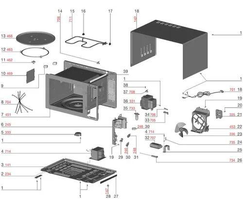 Imagem de Motor Prato Giratório Microondas Electrolux ME30G Novo