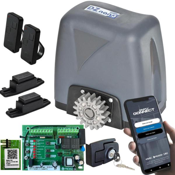 Motor Residencial Dz Nano Turbo Wifi App Celular Rossi 600kg 110v Imagem de Motor Residencial Dz Nano Turbo Wifi App Celular Rossi 600kg 110v