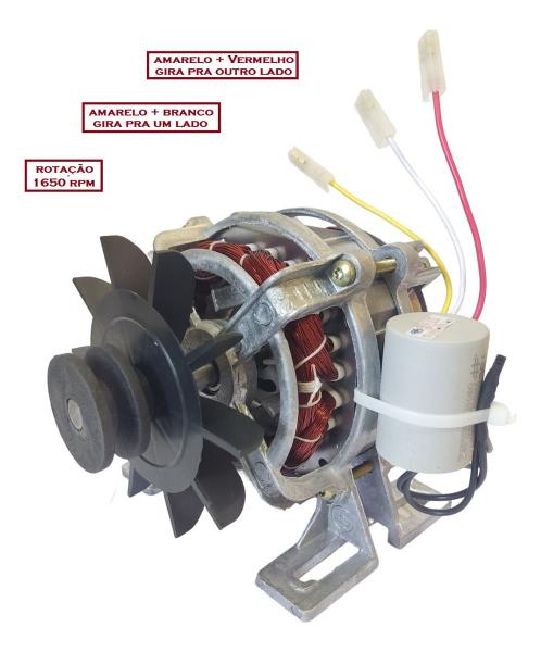 Imagem de Motor Tanquinho Suggar Colormaq Newmaq Lavemais Cimento 127v