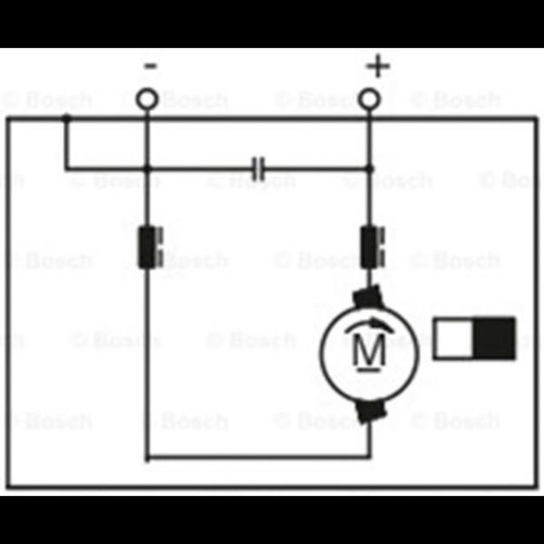 Imagem de Motor ventilação 26,5Ah  12V  Vw Fox 2003 a 2021 Bosch 