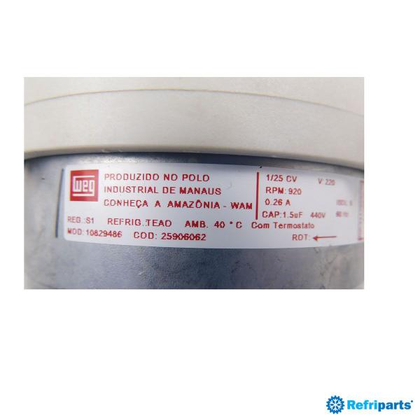 Imagem de Motor Ventilador Condensadora SPRINGER - 25906062