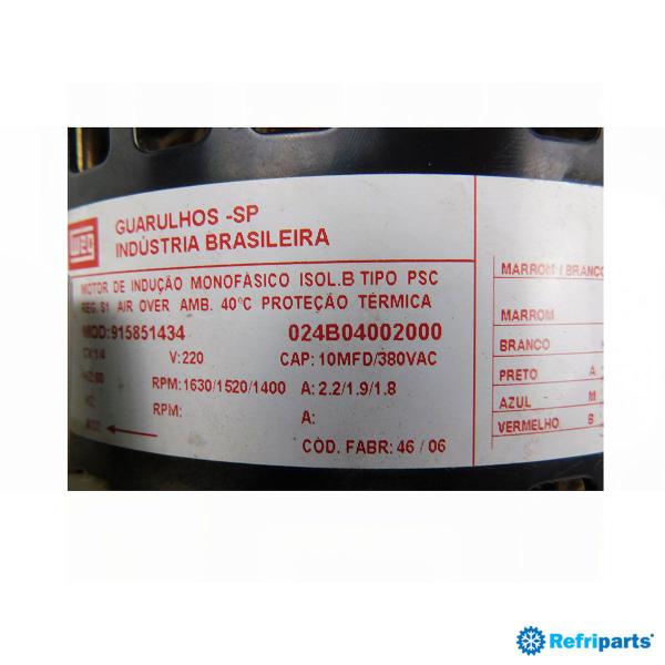 Imagem de Motor Ventilador Evaporadora York Piso Teto - 024b04002000