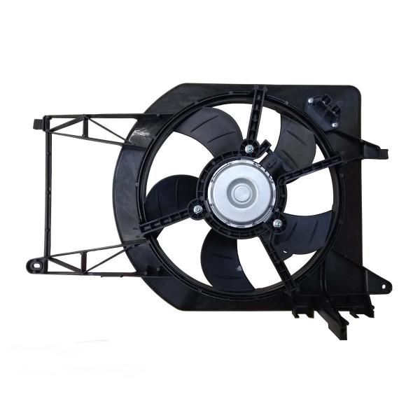 Imagem de Motor Ventilador Radiador Palio Siena Strada Weekend Celta Prisma Ate 2008 Com Defletor + Resistencia 5 Pas 46815898 46815901 46832896 93337578