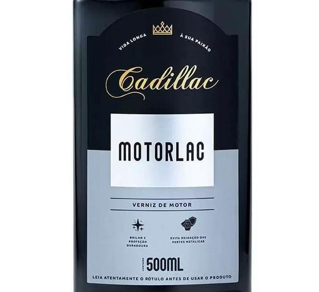 Imagem de Motorlac Verniz De Motor Brilho E Proteção 500ml Cadillac