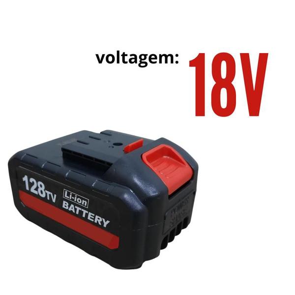 Imagem de Motosserra A Bateria Importway 18v Guia De 12 Com Maleta