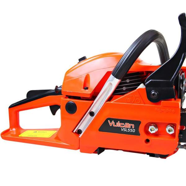 Motosserra a Gasolina 2T 55cc 3HP com Sabre de 18 Pol. - VULCAN Imagem de Motosserra a Gasolina 2T 55cc 3HP com Sabre de 18 Pol.