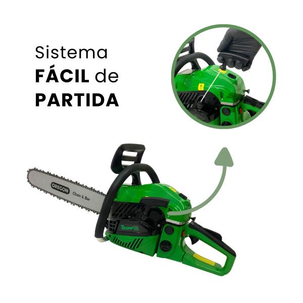Motosserra a Gasolina Trapp MTX-540 Profissional Sabre Oregon 45cm