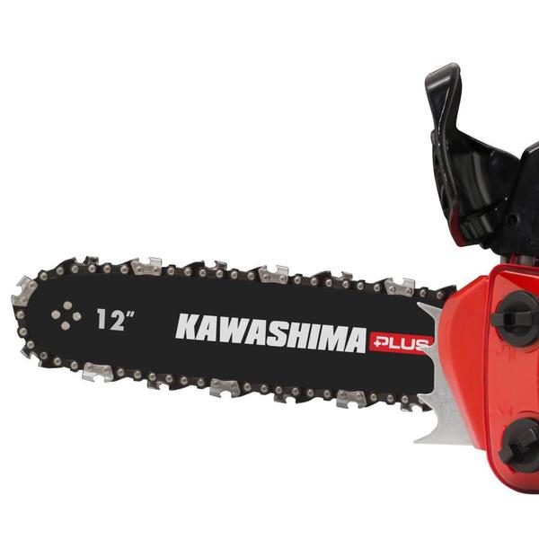 Imagem de Motosserra Potente Kawashima KCS-260P À Combustão 2 Tempos 25,4cc Com Corrente 45 Elos Para Cafezais